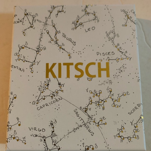 14k Gold over Brass Zodiac Taurus necklace earrings set gift 🎁 - Picture 3 of 5